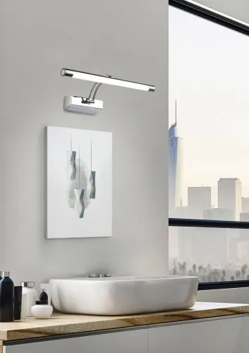 Kup online Lampa ścienna Kinkiet Regulowany nad lustro obraz Maytoni MIR003WL-L12CH Fino LED 12W 3000K 52cm x 22cm chrom