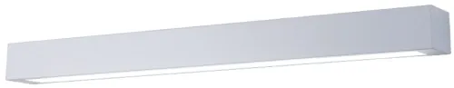 Ekspresowa dostawa Biały długi płaski kinkiet łazienkowy prostokąt Light Prestige GS-LWA-18W WH Ibros XL LED 18W 4000K IP44 120cm