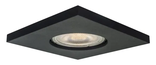 Ekspresowa dostawa Lampa sufitowa podtynkowa hermetyczna punktowa bez regulacji Light Prestige LP-440/1RS BK square Lagos GU10 IP65 7,7x7,7cm czarny