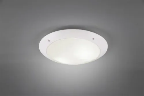 Lampa ogrodowa sufitowa plafon okrągły biała rama RL R60502031 Camaro 2xE27 33cm Tylko do końca tygodnia