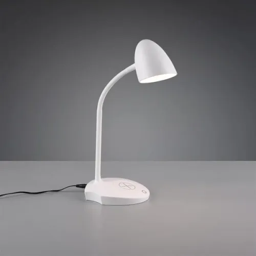 Lampa nocna biurkowa nowoczesna z giętkim ramieniem biała RL R59029901 Load LED 4W 3000K 38cm Sprawdź teraz