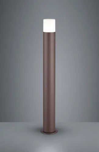 Super okazja Zewnętrzna lampa stojąca słupek ogrodowy Trio 422260124 Hoosic E27 IP44 80cm miedziany