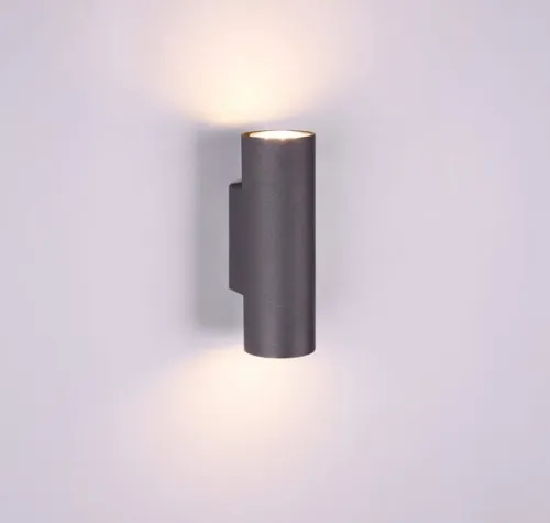 Lampa ścienna kinkiet punktowy światło góra dół Trio 212400232 Marley 2xGU10 czarny Super okazja
