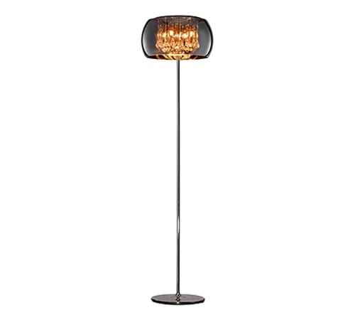 Kup online Lampa stojąca Podłogowa Trio 411210406 Vapore 4xG9 158cm x 40cm chrom kryształki