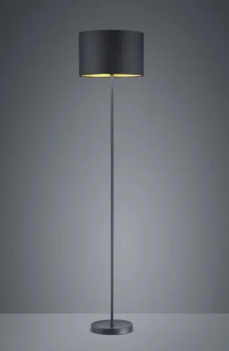 Tylko dziś Lampa stojąca Podłogowa Trio 408200179 Hostel E27 160cm x 35cm czarny