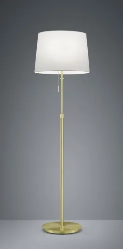 Wybór klientów Lampa stojąca Podłogowa Trio 409100308 Lyon 3xE27 180cm x 46cm mosiądz włącznik sznurkowy