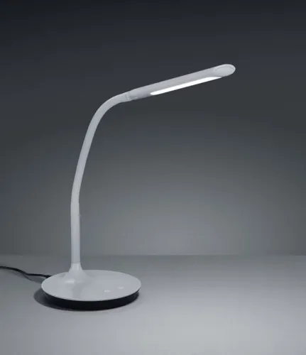 Popielata giętka lampa biurkowa Trio 527090111 Polo LED 5W 3000K 41cm-63cm ściemniacz Kup online