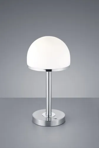 Dodaj do koszyka Lampa stołowa Nocna Trio 527590107 Berlin LED 4W 3000K 39cm Nikiel ściemniacz dotykowy